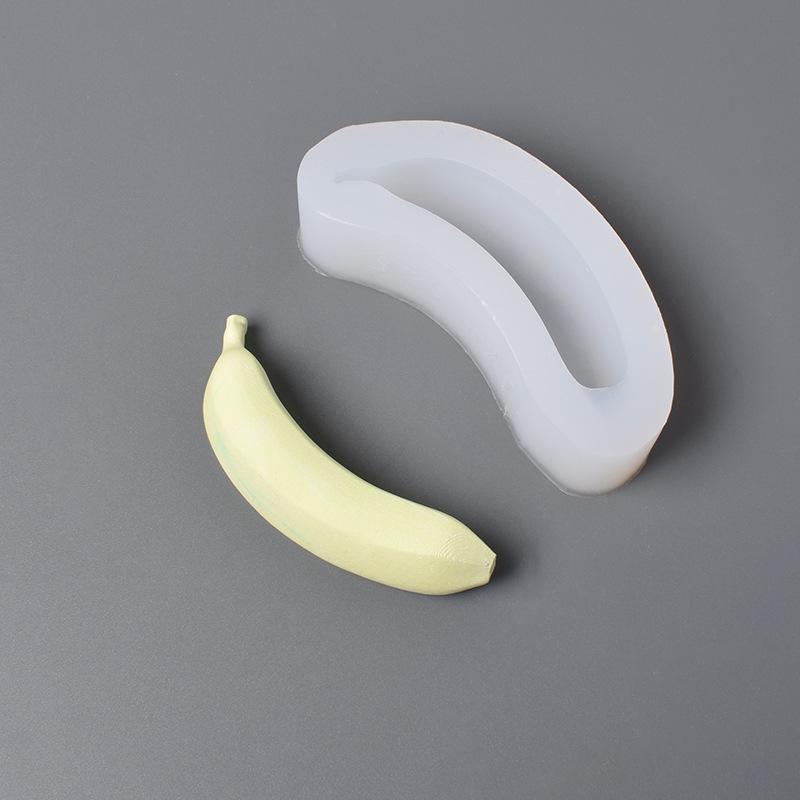 Silikonski kalup za pečenje u obliku banane za mousse torte, bombone i čokoladu