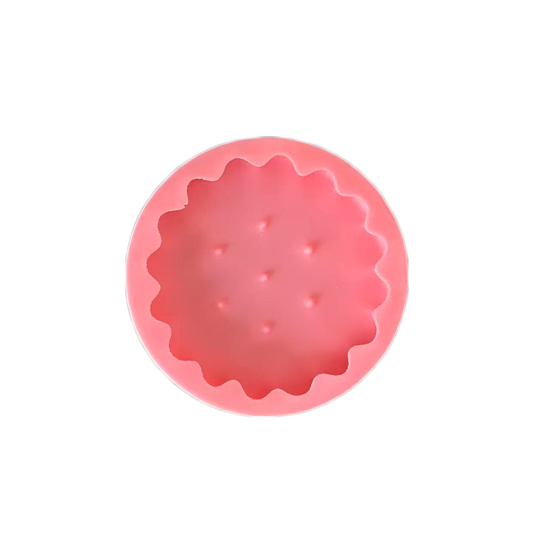 Silikonska okrugla forma za fondant i čokoladu, uzorak životinjskog jacquarda