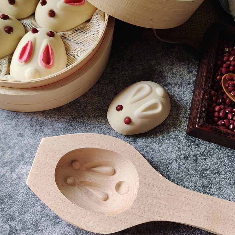 Drvena kalupa za Mooncake, nepravilnog oblika, za pečenje