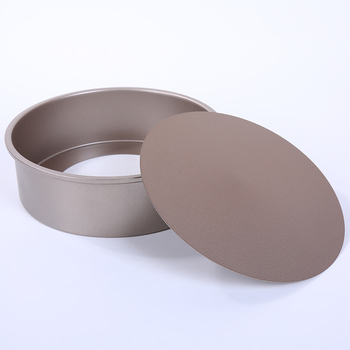 Non-stick set kalupa za pečenje s kalupima za torte i pizza tepsom; kružni, kvadratni i pravokutni oblici; od ugljičnog čelika; veličine 20 cm, 23 cm i 25×13 cm.