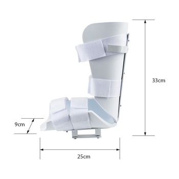 Протектор за прасец с пяна, пълен обхват на крака за рехабилитация (Материал: пяна; Защитни части: прасец; Категория: протектор за крак; Опаковка: 2 броя)