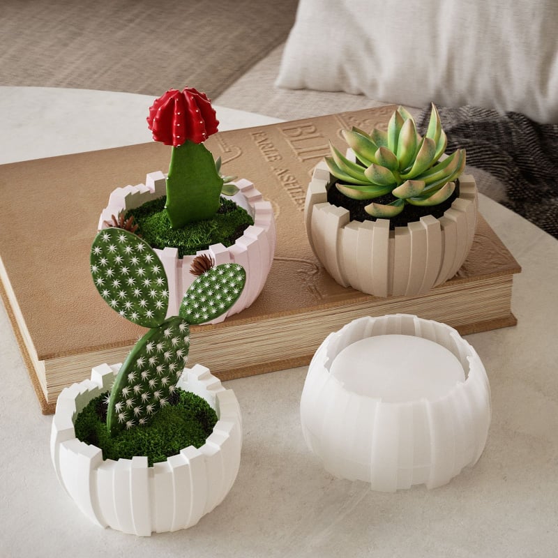 Poppy silikonska kalupa za DIY – nepravilan oblik, moderni minimalistički dizajn, izlazak 2025