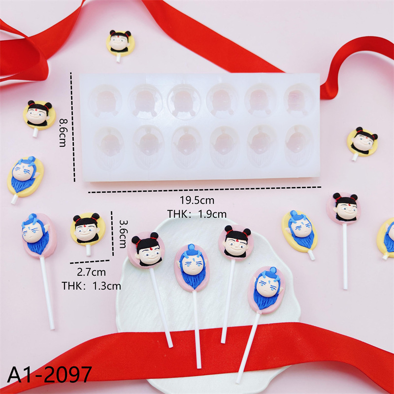 Lingke DIY silikonski kalup za torte - nepravilan oblik, kod A1-2096-2097