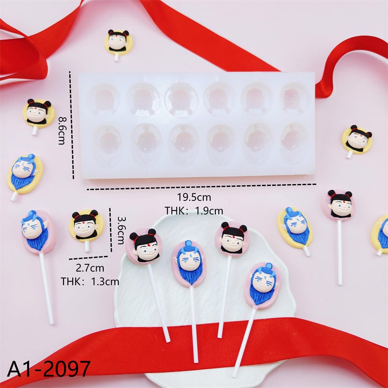 Lingke DIY silikonski kalup za torte - nepravilan oblik, kod A1-2096-2097
