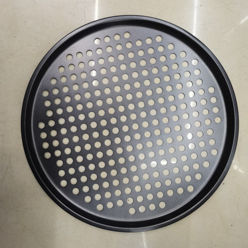 33 cm perforirana tava za pizzu, 13-inčni non-stick kalup za tortu, posuda za pečenje s 36 rupa