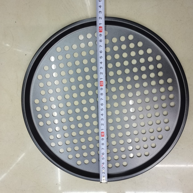 33 cm perforirana tava za pizzu, 13-inčni non-stick kalup za tortu, posuda za pečenje s 36 rupa