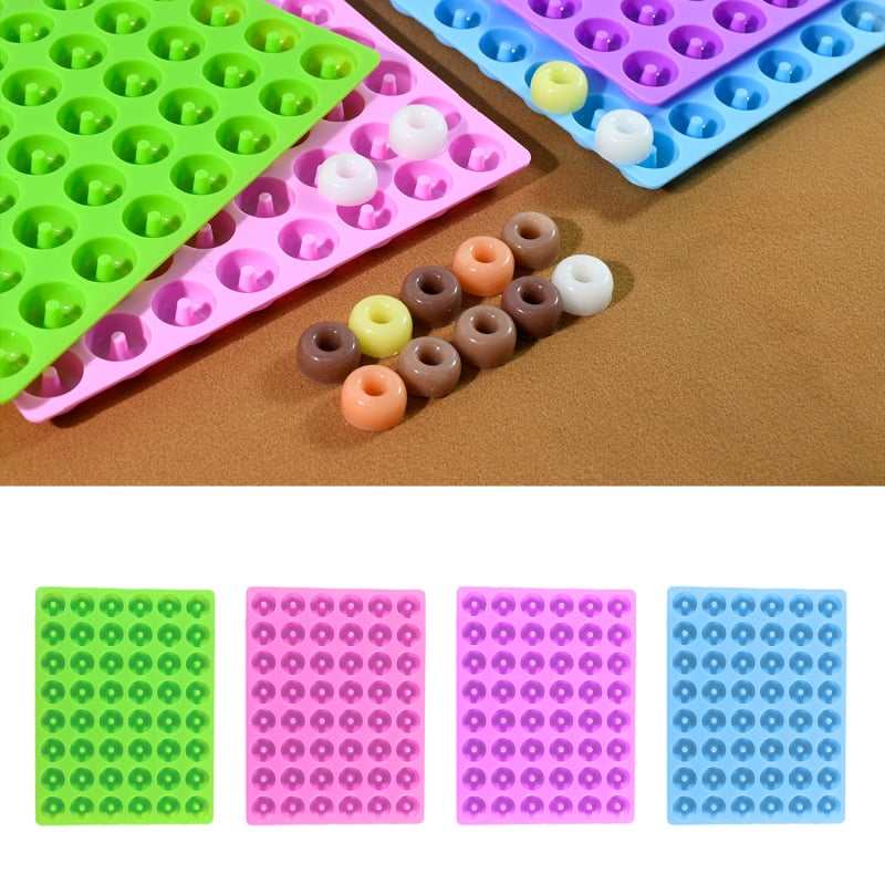 Silikonski kalup za pečenje s 48 udubljenja, za mini krofnice, slatkiše i čokoladu