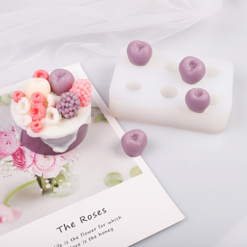 Dudaman σιλικόνη φόρμα Cherry Mulberry για αρωματικά κεριά, DIY mousse, φούρνο και σοκολάτα