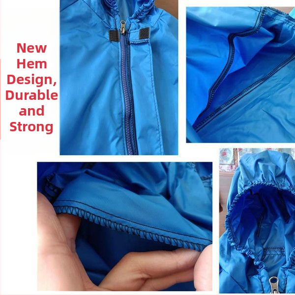 Rozdelený typ ochranného pracovného odevu s kapucňou, polyester, určený pre farmu, odolný voči prachu