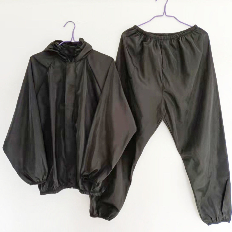 Zaštitni radni kombinezon s kapuljom, podijeljeni tip, poliester, za farmu, otporan na prašinu