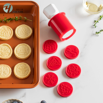 Keidason Pattern Kalup za kekse – Kružni Oblik, PP Materijal, Pritiskni Otisak