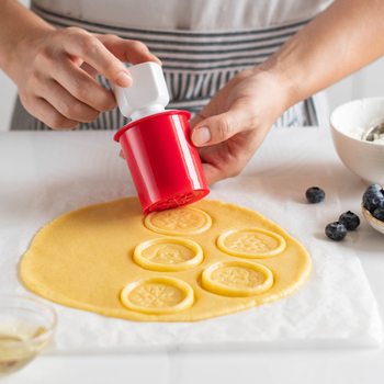 Keidason Pattern Kalup za kekse – Kružni Oblik, PP Materijal, Pritiskni Otisak