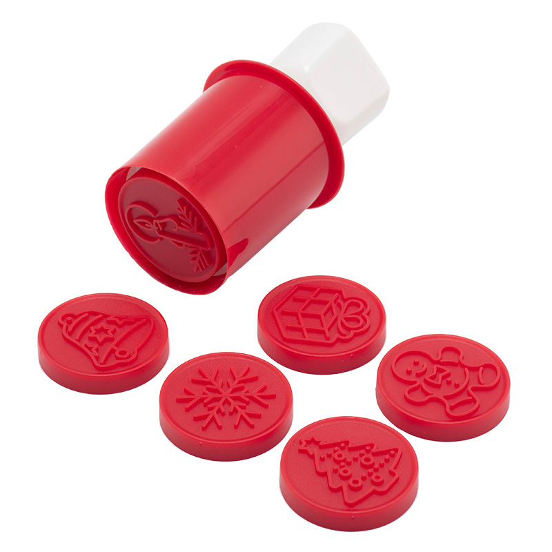 Keidason Pattern Kalup za kekse – Kružni Oblik, PP Materijal, Pritiskni Otisak