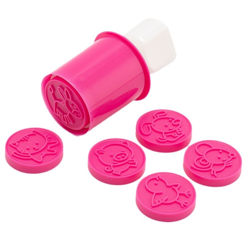 Keidason Pattern Kalup za kekse – Kružni Oblik, PP Materijal, Pritiskni Otisak