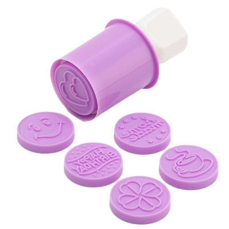 Keidason Pattern Kalup za kekse – Kružni Oblik, PP Materijal, Pritiskni Otisak