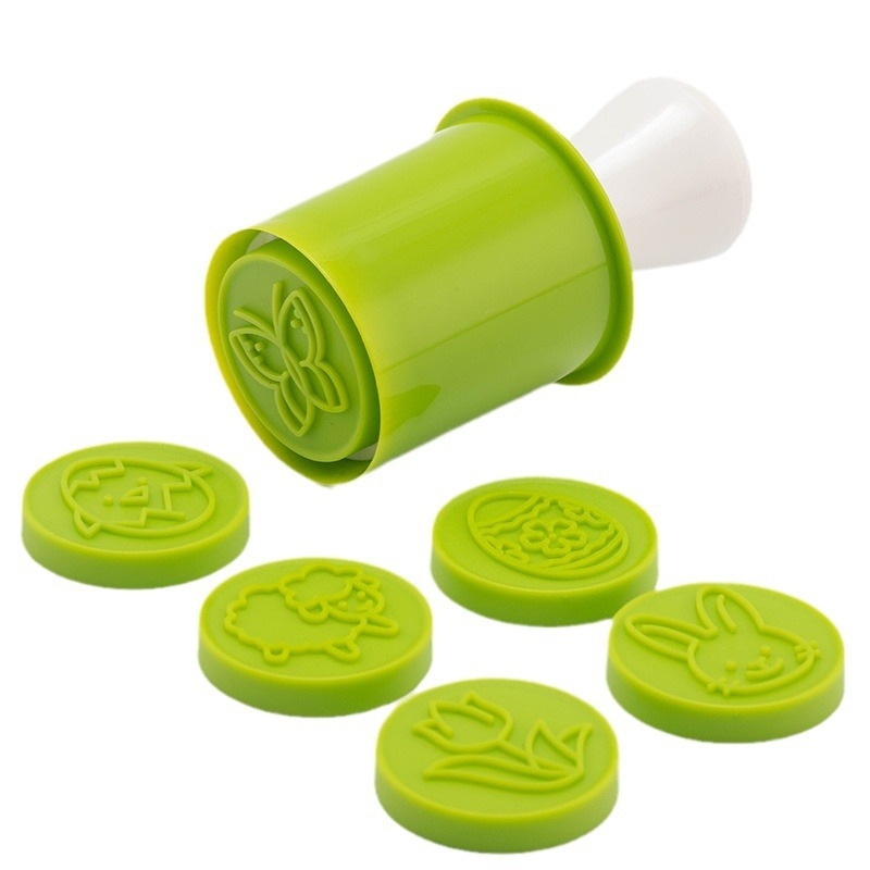 Keidason Pattern Kalup za kekse – Kružni Oblik, PP Materijal, Pritiskni Otisak