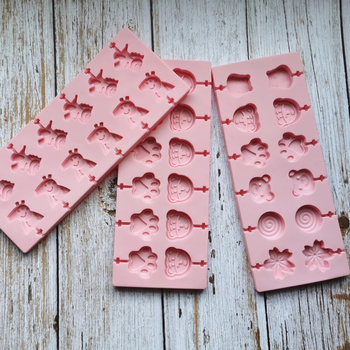 Silikonska kalupa za kolače, nepravilnog oblika, za lizalice i čokoladu