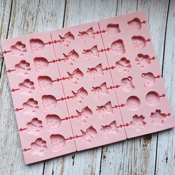 Silikonska kalupa za kolače, nepravilnog oblika, za lizalice i čokoladu