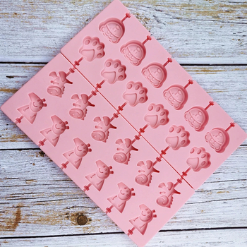 Silikonska kalupa za kolače, nepravilnog oblika, za lizalice i čokoladu