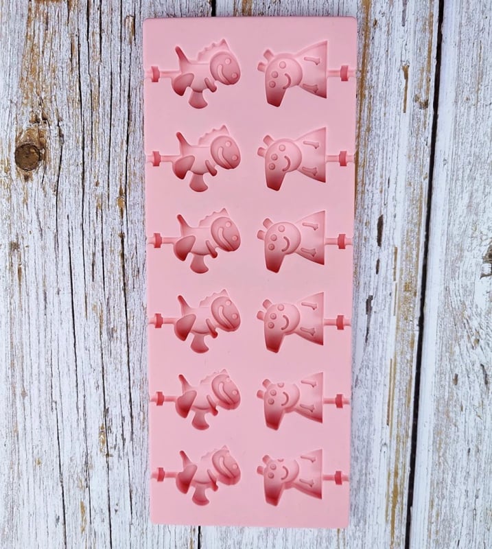 Silikonska kalupa za kolače, nepravilnog oblika, za lizalice i čokoladu