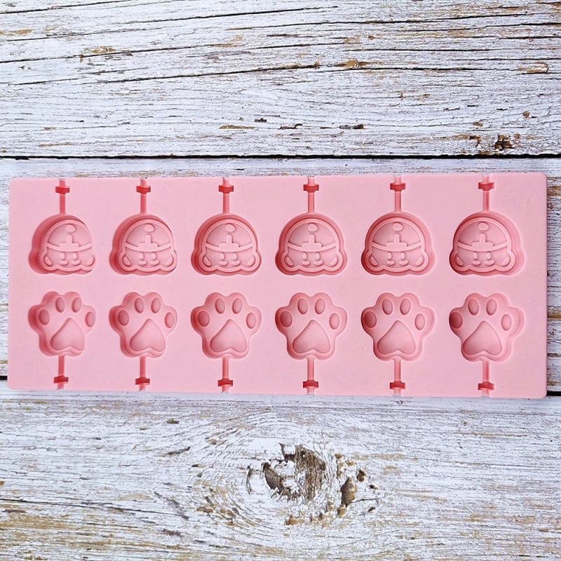 Silikonska kalupa za kolače, nepravilnog oblika, za lizalice i čokoladu