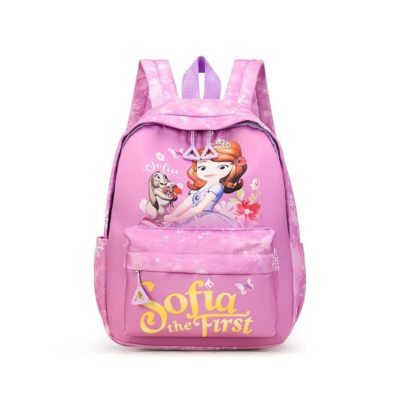 Rucsac pentru copii cu print animat, ultra-ușor, din Oxford respirabil, rezistent la uzură