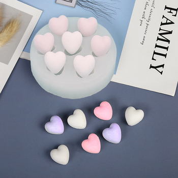 Silikonska kalup u obliku srca za tortu i čokoladu – nepravilnog stila, više oblika srca