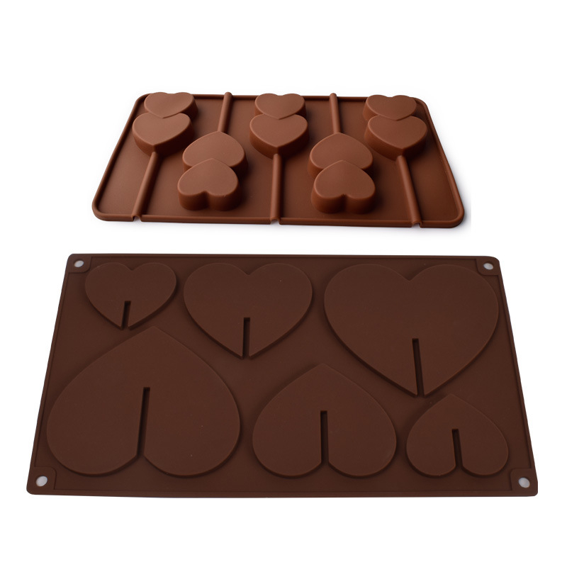 Silikonska kalup u obliku suncokreta za lizalice, čokoladu i kolače – set od 3 komada