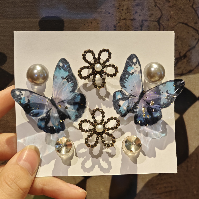 Pantofi în stil Crocs cu floare și perle, modele cu urs și iepure, accent planetar cu diamant, design retro floral, purtare pe tot timpul anului