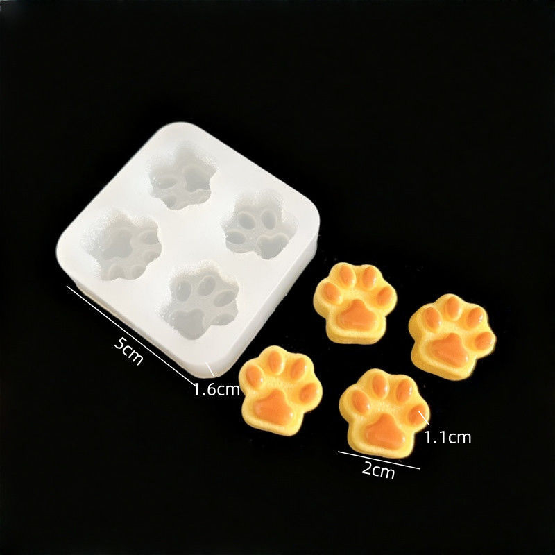 Silikonska kalupa za pećenje s više oblika: škampi kuglice, sendvić keksi, kroasan i oblici mačjih šapa