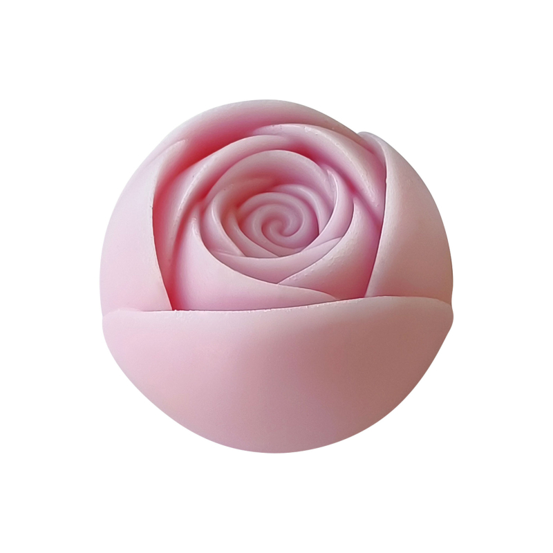 Silicone Candle Mold - oblik ruže, nepravilan oblik, moderni minimalistički dizajn (Materijal: Silikon; Oblik: Nepravilan; Namjena: Izrada svijeća)