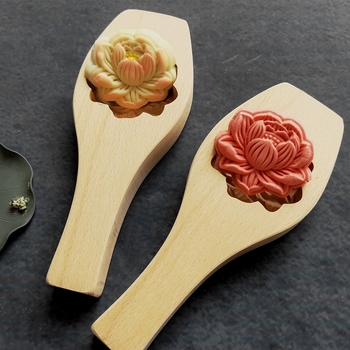 Bukovo drvo kalup za pečenje s nepravilnim cvjetnim oblikom — Fanyi craftsmanship