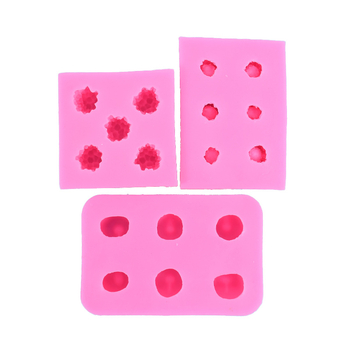 Silikonska kalupa za tortu - pravokutna, nepravilnog dizajna, za fondant i ukrašavanje čokoladom