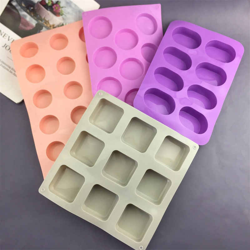 Silikonska kalupa za sapun i deserte, nepravilnog oblika, kalupa za pečenje/kolace, pogodna za DIY sapun, puding, mousse, sladoled, gips