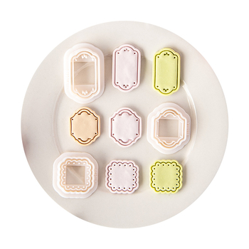 Yi Tao Молд за обеци от мека глина, ретро геометричен дизайн, рамкова форма за обеци и висулки, формообразуващ инструмент за глина