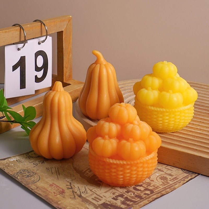 Silikonska kalupa za svijeće Halloween – nepravilan oblik, za ručno izrađene DIY svijeće