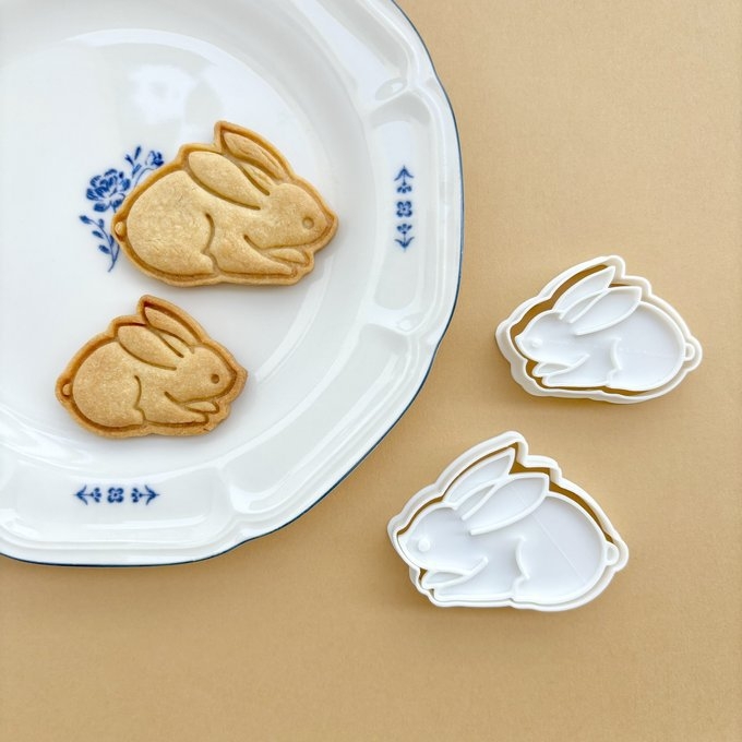 Kalup za mooncake s motivom nefritnog zeca, sretnih oblaka i tikve za fondant kolače – nepravilnog oblika, modern kuhinjski alat za pečenje
