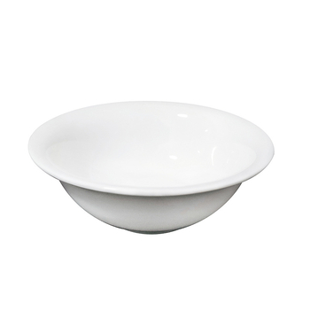 Керамична кръгла купа, под глазурна обработка, микровълнова безопасна, с печатано лого