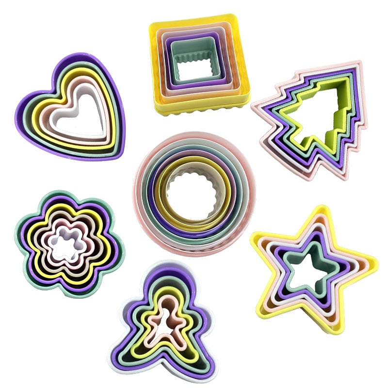 Formă de copt din ABS cu formă neregulată; ambalaj PP; lansată în 2023.