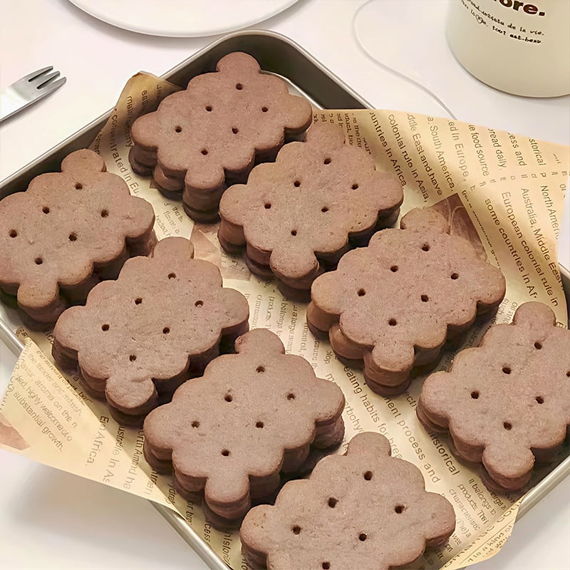 Kalup za kolače s čipkastim uzorkom, 3D tlačni kalup, PLA materijal, za kućnu izradu