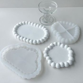Silicijska forma za podmetače, set od 6 komada, nepravilnog oblika, za DIY gips/epoksidna smola
