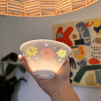 Порцеланова купа за супа, флорален мотив, под глазура, микровълнова безопасна, персонализируема Jingzhi за домашна употреба