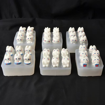 Силиконова форма за котенце в карикатурен стил – DIY творчески проекти