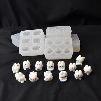 Силиконова форма за котенце в карикатурен стил – DIY творчески проекти