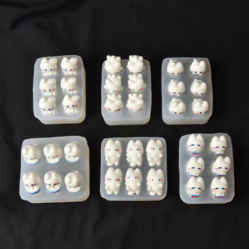 Силиконова форма за котенце в карикатурен стил – DIY творчески проекти