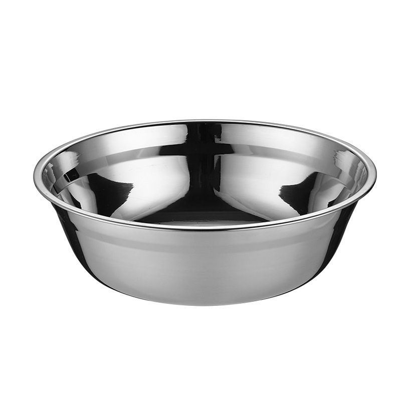 Комплект от неръждаема стомана 304: удебелени купи за супа и прибори за хранене, хранителен клас, за хотели и столови, електроплатирана повърхност