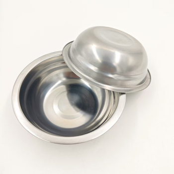 Купа от неръждаема стомана, кръгла форма, предназначена за възрастни