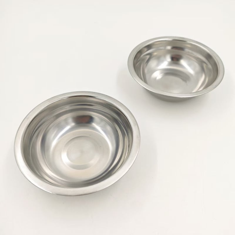 Купа от неръждаема стомана, кръгла форма, предназначена за възрастни