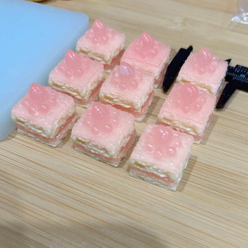 Silikonska kalupa za tortu s nepravilnim oblikom za DIY ručnu izradu od gipsa i smole