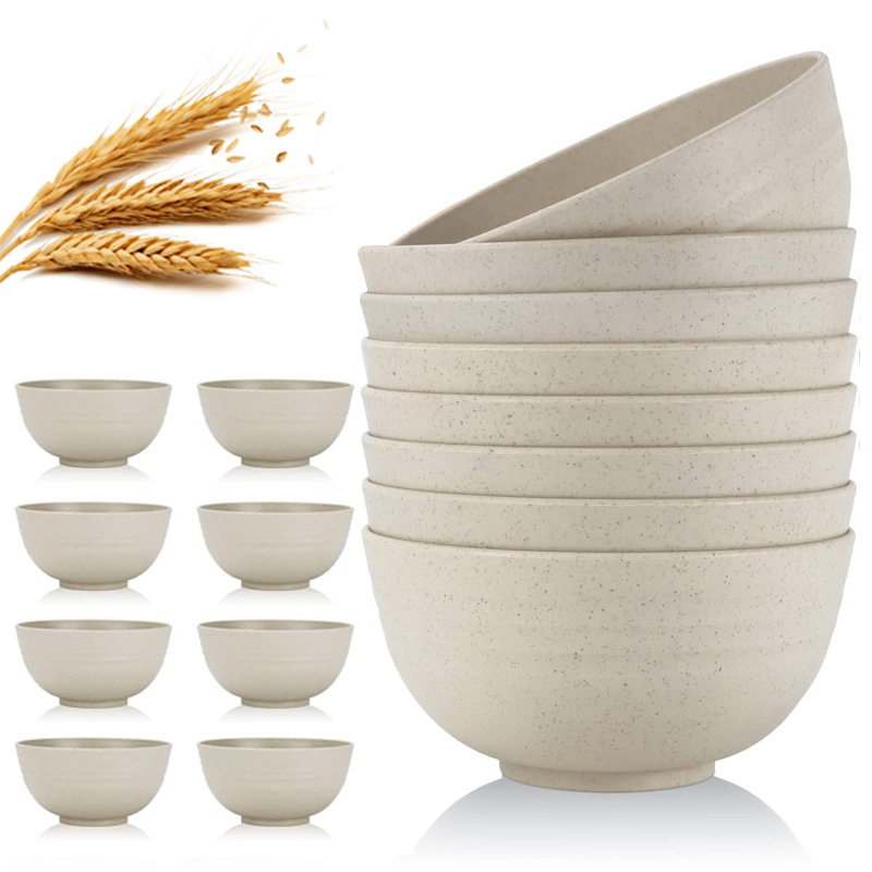 Пластмасова купа за храна, кръгла, микровълнова безопасна, голям капацитет, възможност за печат на лого